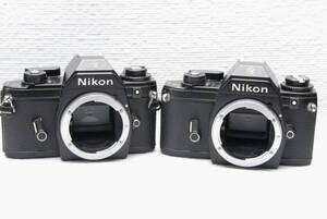 Nikon ニコン 人気の高級一眼レフカメラ（EMボディ + EMボディ）2台まとめて 希少品