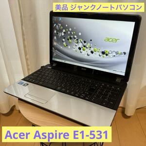 ◇◆【ジャンク・美品】Acer Aspire E1-531 バッテリー アダプタ付き 送料無料◆◇