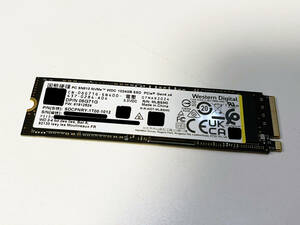 ★Western Digital M.2 NVMe SSD(SN810 1TB)SDCPNRY-1T00