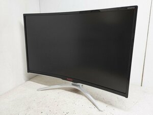 AOC AGON 31.5インチ 曲面ゲーミングディスプレイ 湾曲モニター AG322FCX 本体のみ 中古1