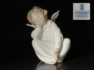 【瑞】リヤドロ LLADRO 天使　フィギュリン 陶器人形 置物