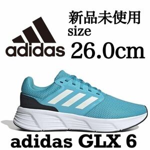 新品未使用 adidas 26.0cm アディダス GLX 6 GALAXY ギャラクシー ランニング シューズ ジョギング スポーツ ジム トレーニング 箱有り