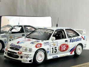 ケースヒビ SKID 1/43 フォード エスコート WRC 1998 アクロポリス・ラリー Leonidas Kirkos