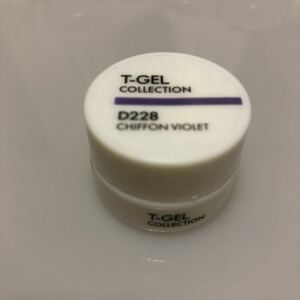 未開封☆T-GEL COLLECTION カラージェル　D228 シフォンバイオレット