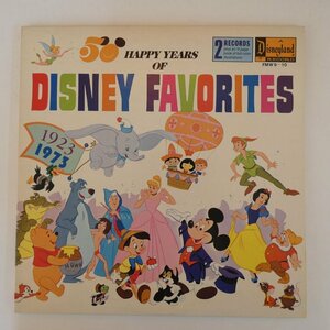 47054076;【国内盤/2LP/見開き】V.A. / 50 Happy Years of Disney Favorites ディズニーの楽しい世界～ディズニー50周年記念アルバム