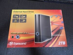 【未使用未開封品】 Transcend　2TBハードディスクドライブ　ExternalHardPriveStoreJet 35T①