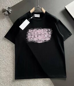 Maison Margiela メゾン マルジェラ トップス Tシャツ レディース メンズ カジュアル ブラック M