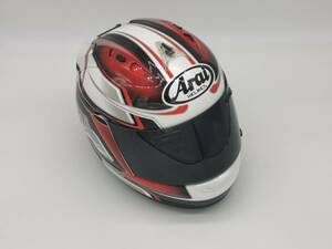 Arai アライ RX-7 RR5 PEDROSA GP ペドロサGP・赤 フルフェイスヘルメット Lサイズ