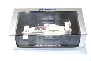 7318T/未開封★スパーク 1/43 アロウズ A10 ＃18 モナコ GP 1987 S1797 Spark Arrows Monaco
