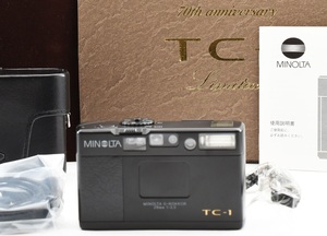 【ほぼ未使用?】世界限定2500台　希少　Minolta ミノルタ TC-1 70th ANNIVERSARY Limited Black　元箱付き