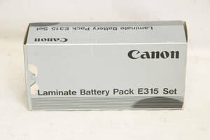 送料520円。中古。Canon E315　バッテリーパック　本体のみ　ケーブル欠品