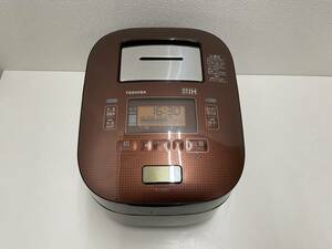 【A095】ジャンク品　TOSHIBA　東芝真空圧力IHジャー炊飯器　RC-10VXE3　1.0L　2015年製　グランブラウン