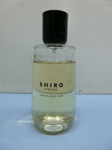 ■SHIRO MARVELLOUS STAR パフューム シロ マーベラススター 香水 100ml 残量約8割 USED 94615■！！