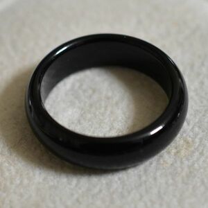 アンティーク オニキス/天然石のリング/指輪 14号 瑪瑙 本物保証