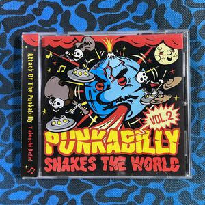 V/A PUNKABILLY SHAKES THE WORLD CD中古サイコビリーパンカビリーネオロカビリーロカビリーロックンロール