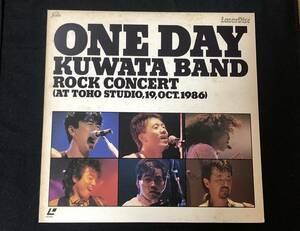 【良品】KUWATA BAND「ONE DAY ROCK CONCERT」LD