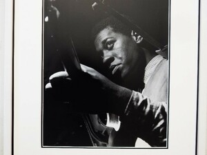 グラント・グリーン/Grant Green Latin Bit Album Recording Photo 1962/アート ピク額装品/ビンテージ・ギター/Framed Jazz Guitar Icon
