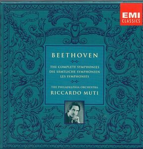 ベートーヴェン：交響曲全集/ムーティ指揮（６CD)