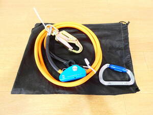 ◇安全ロープ ランヤード ワークポジショニングロープハーネス安全帯 ツリークライミング 伐採 安全ロープ フリップラインキット＠80