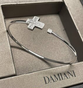 ダミアーニ DAMIANI ベルエポック バングル　ブレス　クロス K18WG