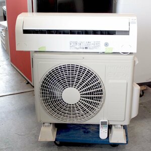 T011) 日立 6畳用 2.2kw 単相100V 2020年製 ルームエアコン RAS-AJ22K エアコン内部クリーン 白くまくん HITACHI 冷房 暖房