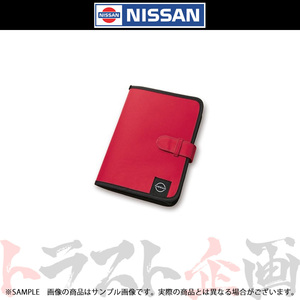 日産 再生ポリエステル 車検証ケース （レッド） 数量限定 KWA50-00N00-RD トラスト企画 純正品 (663191662