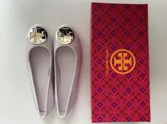 新品未使用　TORYBURCHレザーパンプス　キルティング　トリーバーチ