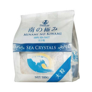 まとめ得 南の極み　天日塩　大粒　SeaCrystals　500g　18個セット　J1-16 x [3個] /a