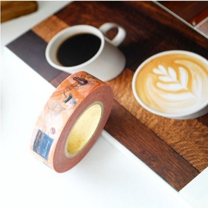 COVOオリジナルマスキングテープ1個　coffee time　コーヒータイム　カフェ　日本製