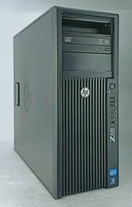 ●[水冷仕様] 大容量メモリ タワー型WS HP Z420 Workstation (8コア Xeon E5-2670 2.6GHz/64GB/SSD 256GB+1TB/DVDRW/Quadro 600/Windows10)