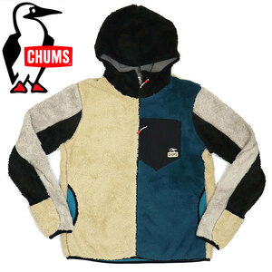 CHUMS (チャムス) CH04-1387 Bonding Fleece Zip Parka ボンディングフリースジップパーカー CMS144 C094TealCrazy M