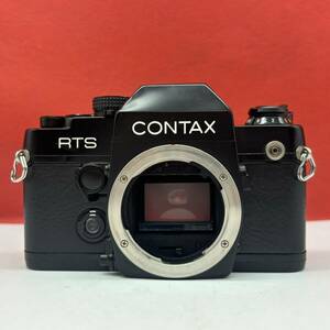 ◆ CONTAX RTS Ⅱ QUARTZ フィルムカメラ 一眼レフカメラ ボディ ブラック 現状品 コンタックス