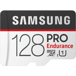 新品 １円～!! Samsung PRO Endurance microSDXC 128GB マイクロ SD SDカードアダプター付