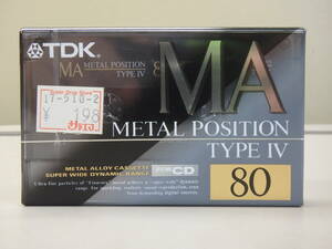 11 ◆ TDK ◆ カセットテープ 80分 ◆ MA-80R ◆ 未開封品、現状品