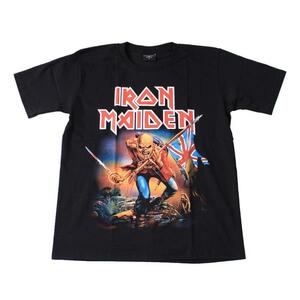 アイアンメイデン IRON MAIDEN Tシャツ 半袖 古着 ブラック コンサート オーバーサイズ メタル ヴィンテージ ロック アメカジ バンド　