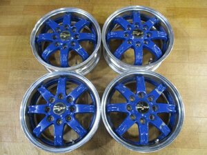 軽四カスタム Racing SPARCO レーシングスパルコ ホイール 4本 4H-110/114.3 13インチ 5J+47 ムーヴ ミラ アルトワークス セルボ AZ-1 等