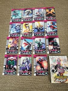 ガンバライド カード15枚セット　昭和ライダー　仮面ライダー　カードフォルダーセット