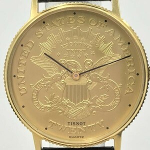 T317-SK14-760 ★ TISSOT ティソ コインウォッチ メンズ腕時計 クオーツ アメリカンイーグル UNITED STATES OF AMERICA アナログ 2針 ③