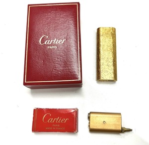 P164-W7-1304 ▲ Cartier カルティエ ガスライター ライター オーバル型 ゴールド 喫煙器具 喫煙グッズ 喫煙具 箱付き③