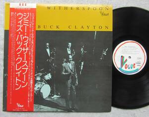 LP★送料無料★Jimmy Witherspoon/with Buck Clayton■帯付国内盤
