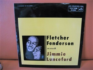 【光沢ペラジャケ美品LP】フレッチャー・ヘンダーソンとジミー・ランスフォード