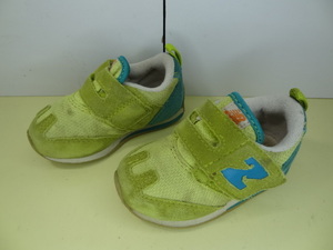 全国送料無料 ニューバランス new balance 320 子供靴キッズベビー男＆女の子黄緑色 スニーカー シューズ 13cm
