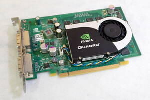 NVIDIA QUADRO DCV-00343-N2-GP DC12V 0.19A QuadroFX570 グラフィックカード ビデオカード 動作確認済み#BB02101