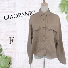 チャオパニック CIAOPANIC レディース シャツ ブラウス 長袖 ポケット