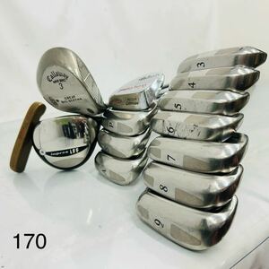 4SC143 1円～ ゴルフクラブ まとめ 大量 Callaway MACTEC 他 パター ドライバー 他 スポーツ ゴルフ メンズ 右利き 中古 現状品 動作未確認