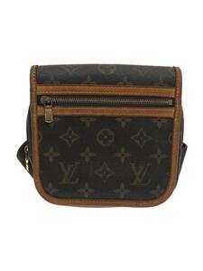 LOUIS VUITTON◆フランス製/ボディバッグ/バムバッグ/フラップ/レザー/ブラウン/モノグラム