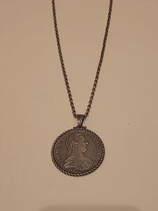 18世紀/オーストリア/マリアテレジア/ターラー銀貨/ネックレス/-/トップ有/メンズ/1780