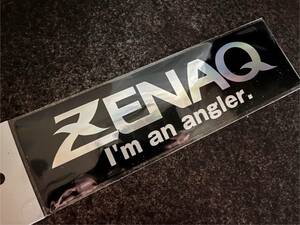 即決 ゼナック 純正品 ステッカー ロゴ #ブラック/BLACK ZENAQ ミュートス ソニオ アキュラ スピラドブラッカート 正規品 ホログラム