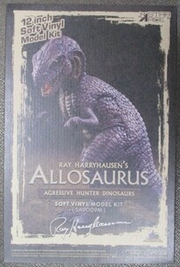 STAR ACE Toys(スターエーストイズ)ハリーハウゼン 恐竜100万年 アロサウルス ソフトビニール製 組み立てキット 新品 未開封 X-PLUS