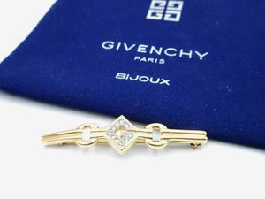 【未使用】ジバンシー GIVENCHY ブローチ ジバンシイ ヴィンテージ 結婚式 パーティー レア y-y18